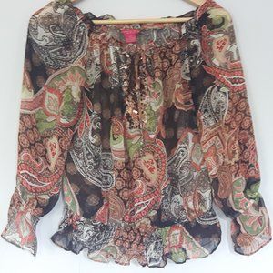 Multicolor Floral Top